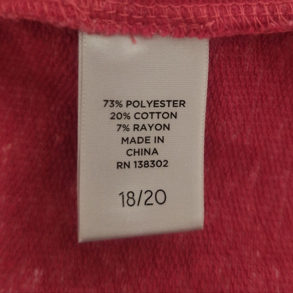 Holiday Season Glitter Lettering Red Top / Size 2X - Picture 6 of 7